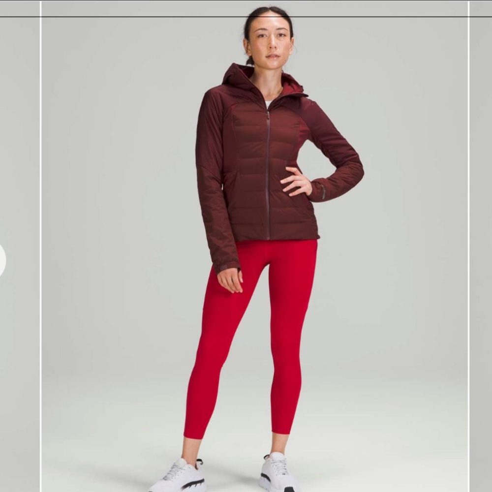 lululemon athletica Maroon Jacket